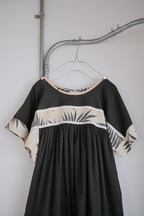 Vintage Mexican Oaxana Embroidered Dress