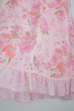 Vintage Mexican Oaxana Embroidered Dress