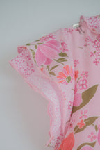 Vintage Mexican Oaxana Embroidered Dress