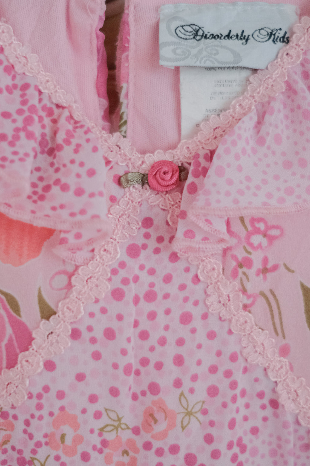 Vintage Mexican Oaxana Embroidered Dress