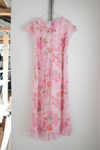 Vintage Mexican Oaxana Embroidered Dress