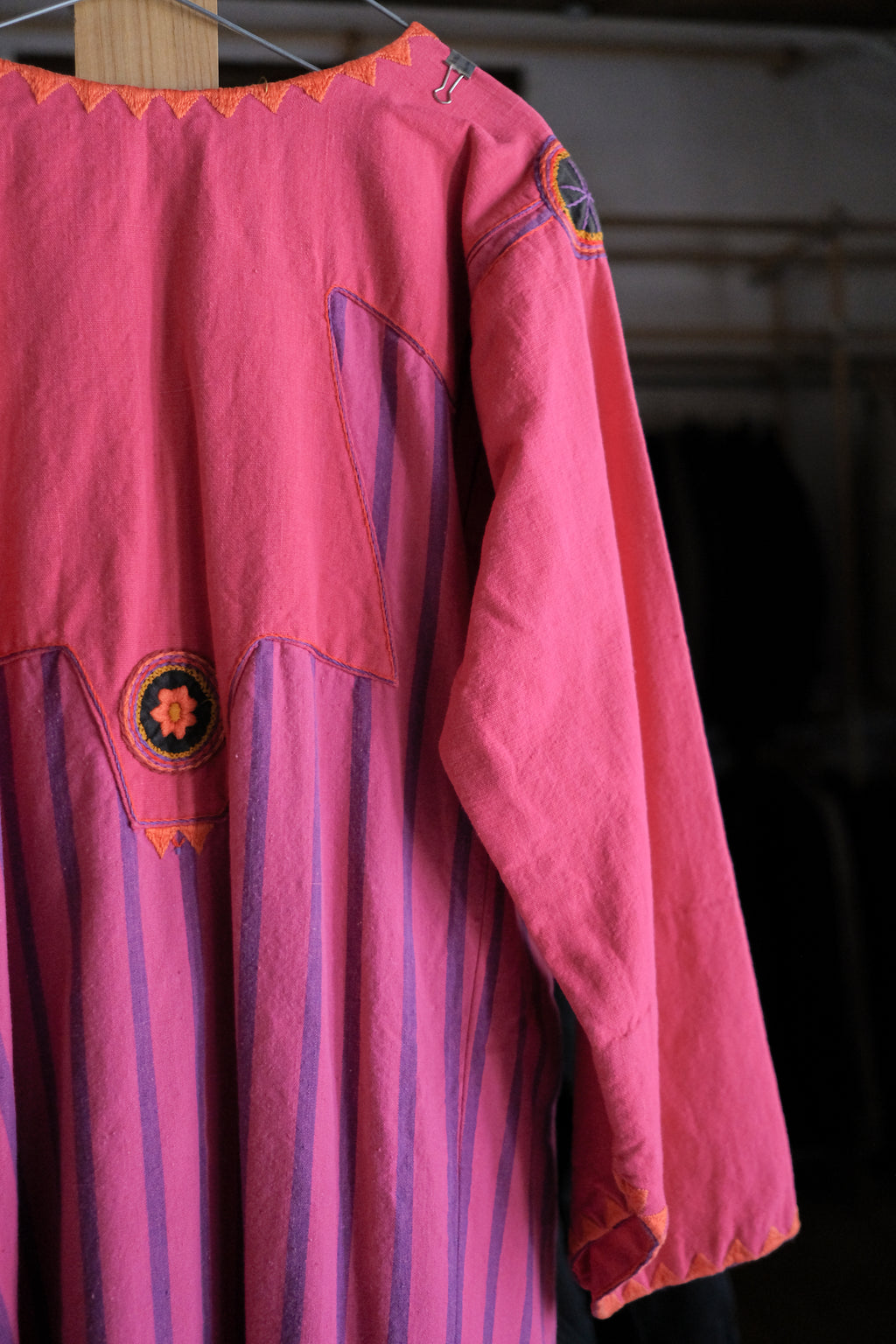 1970’s Josefa Embroidered Boho Mexican Kaftan / 古著Josefa椿之墨西哥刺繡長袍