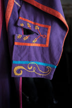 1970’s Josefa Embroidered Boho Mexican Kaftan / 古著Josefa緞帶刺繡墨西哥洋裝