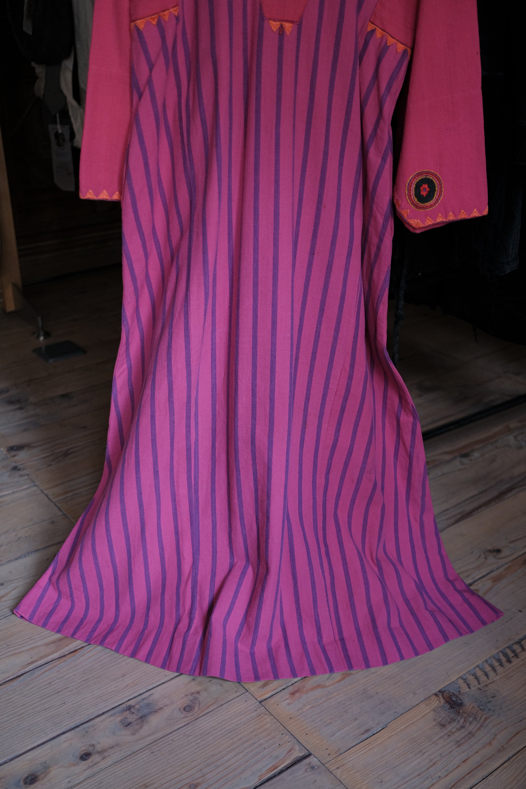 1970’s Josefa Embroidered Boho Mexican Kaftan / 古著Josefa椿之墨西哥刺繡長袍