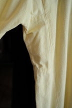 Vintage Egyptian Siwa Oasis Kaftan / 埃及古著奶油黃錫瓦刺繡長袍