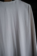 Vintage Indian Hand Embroidered Cotton Gauze Folk Kaftan / 印度古著手刺繡棉紗民族長袍
