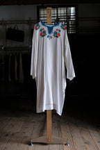 1970's East Europe Embroidered Folk Kaftan / 古著東歐刺繡民族長袍
