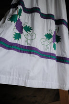 1970's Muumuu style Dress / 古著穆穆風葡萄園洋裝