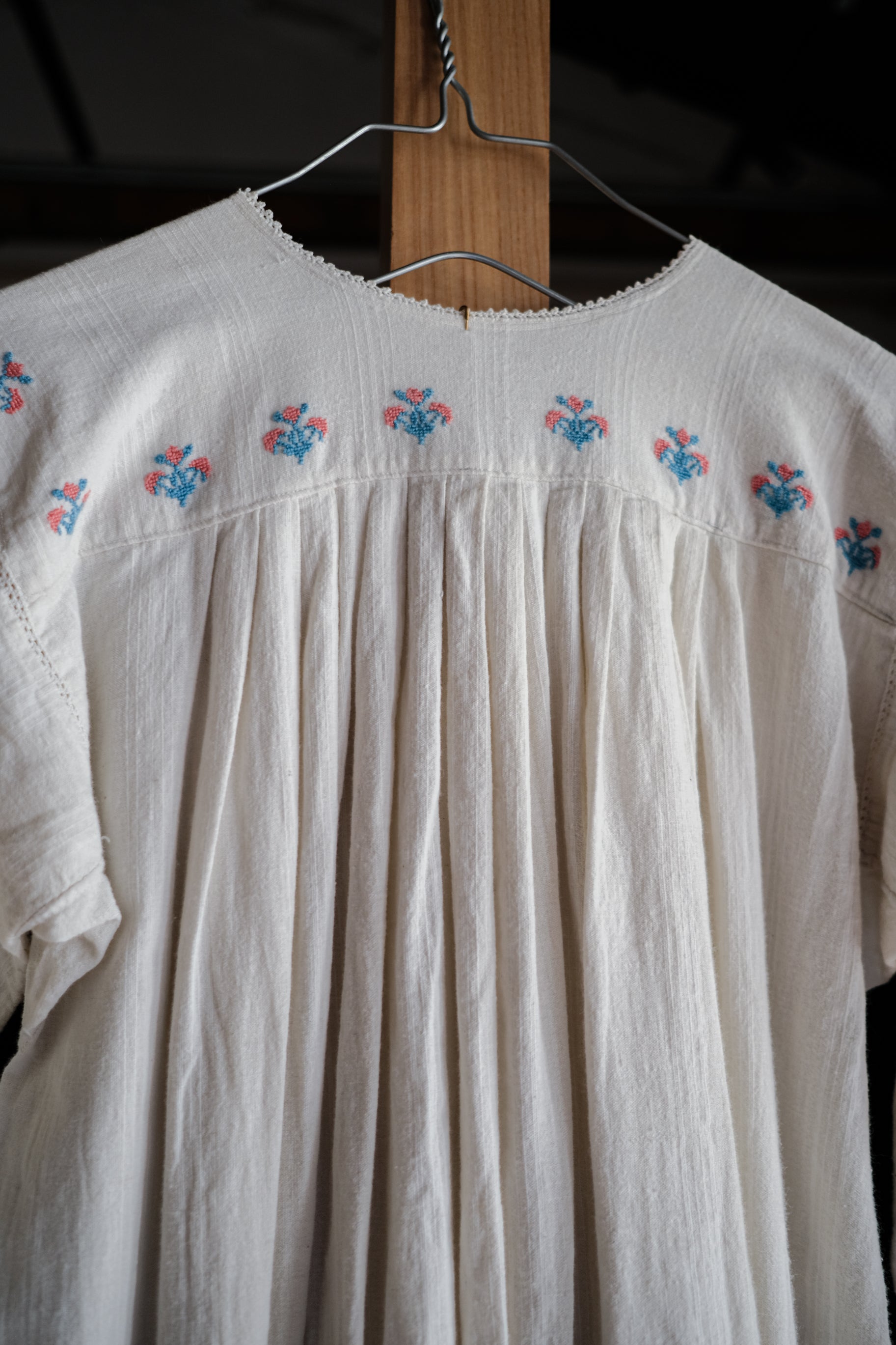 1950-1960’s East Europe Hand Made Kaftan / 古著東歐手工製刺繡長袍