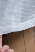 1970's "Jack Kramer" Pleated Empire Waist Belted Dress / 古著褶襉高腰綁帶長裙