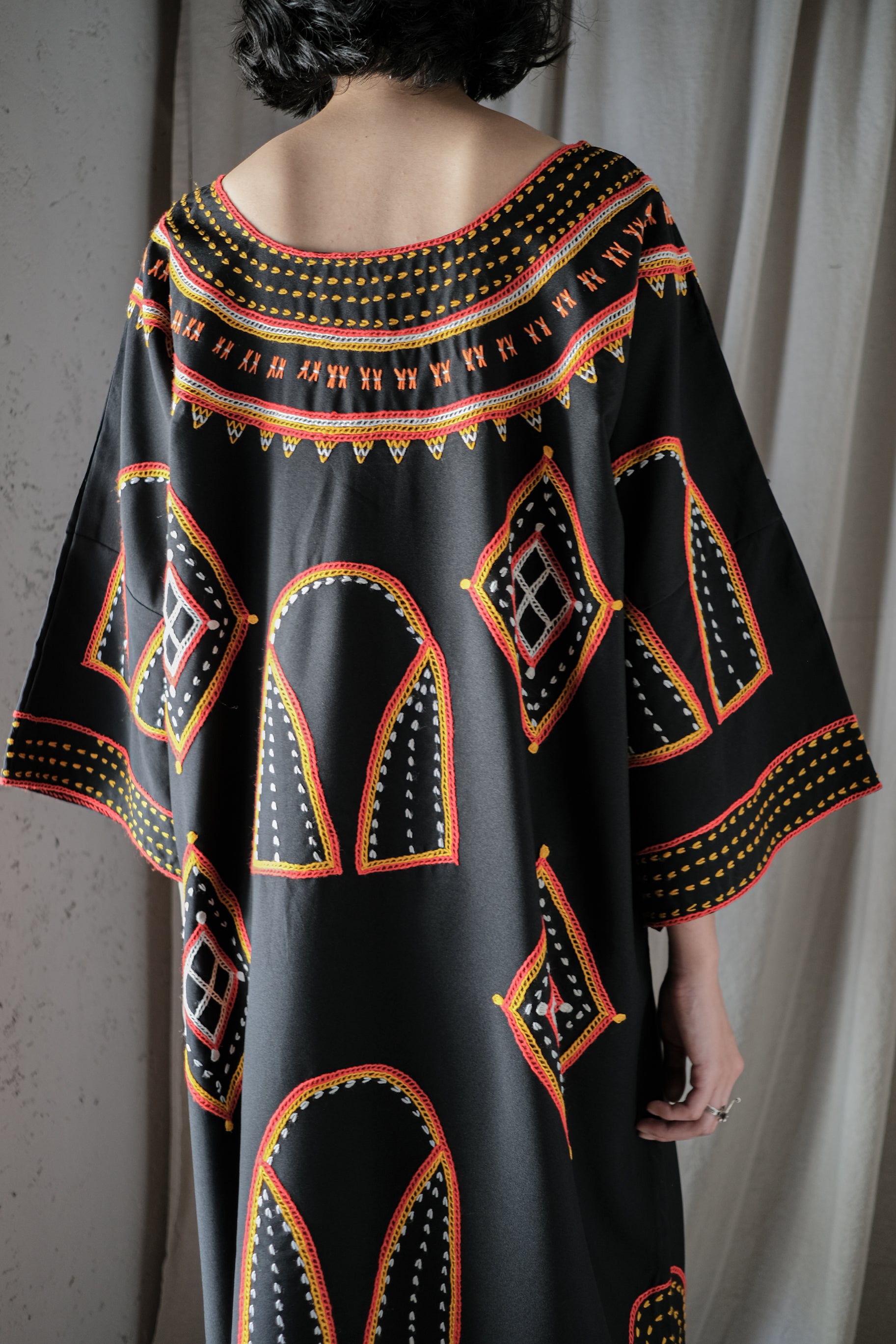 1980's Cameroon Folk Smock / 喀麥隆古著民族罩衫