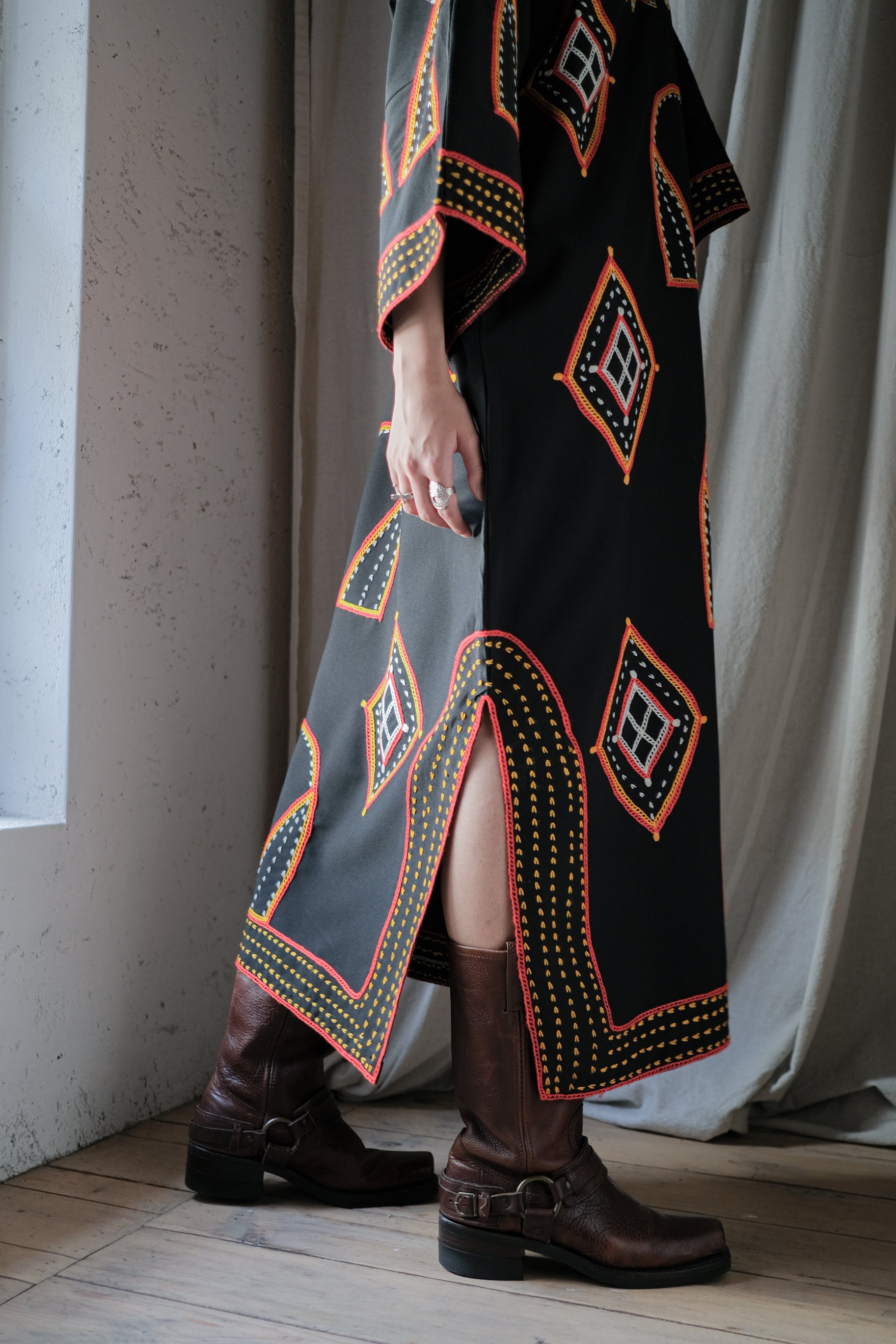 1980's Cameroon Folk Smock / 喀麥隆古著民族罩衫