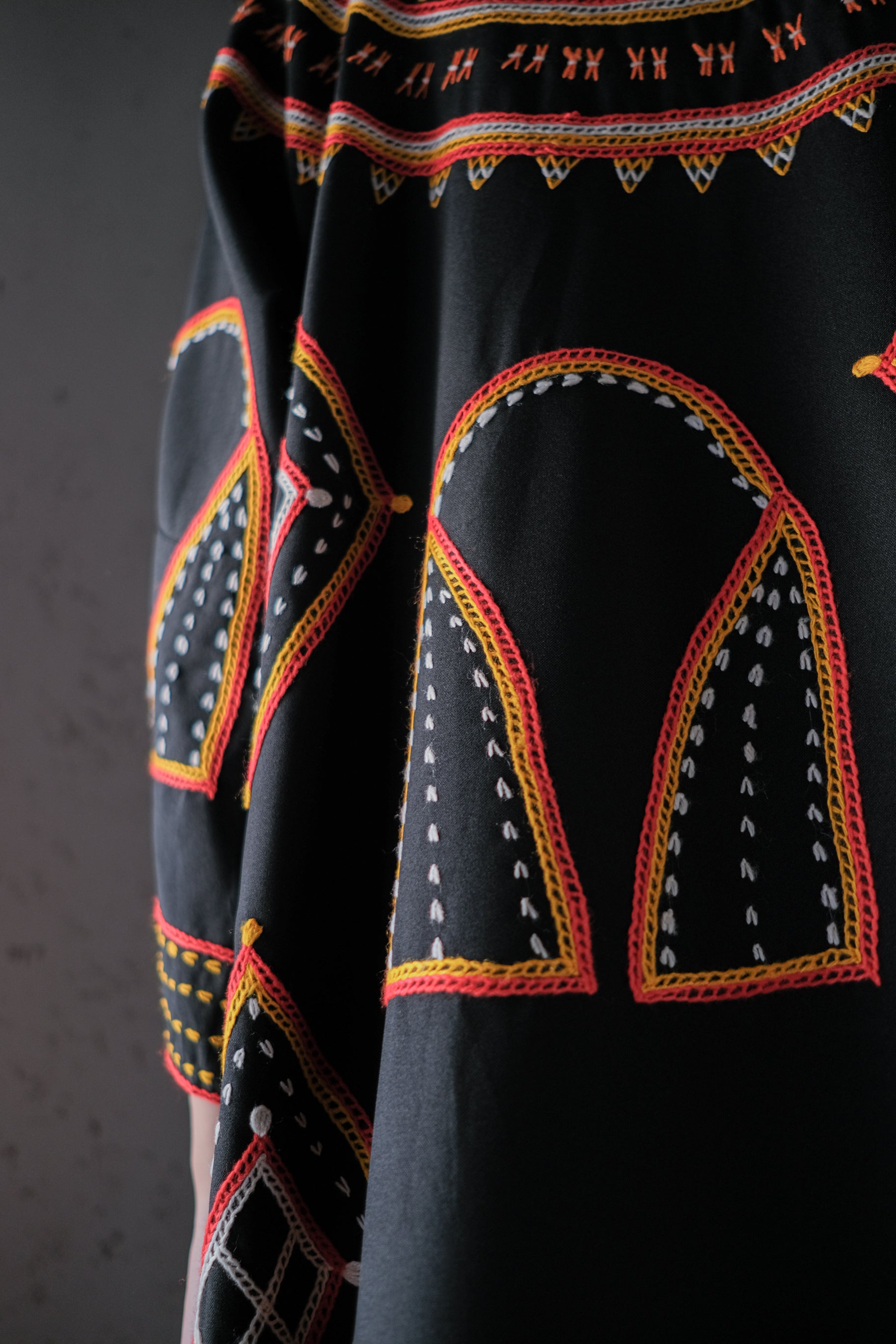 1980's Cameroon Folk Smock / 喀麥隆古著民族罩衫