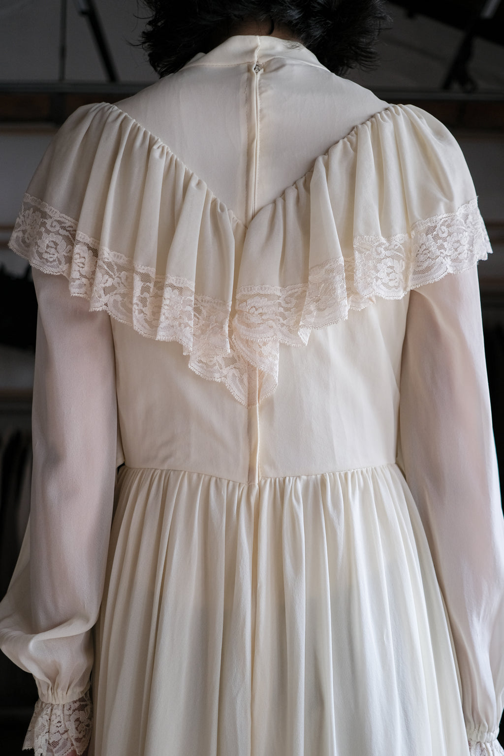 Vintage Mexican Oaxana Embroidered Dress