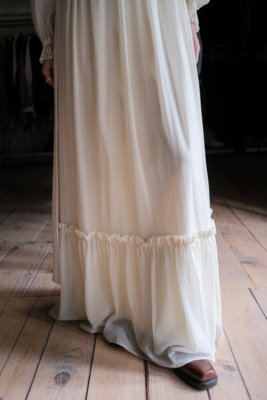 Vintage Mexican Oaxana Embroidered Dress