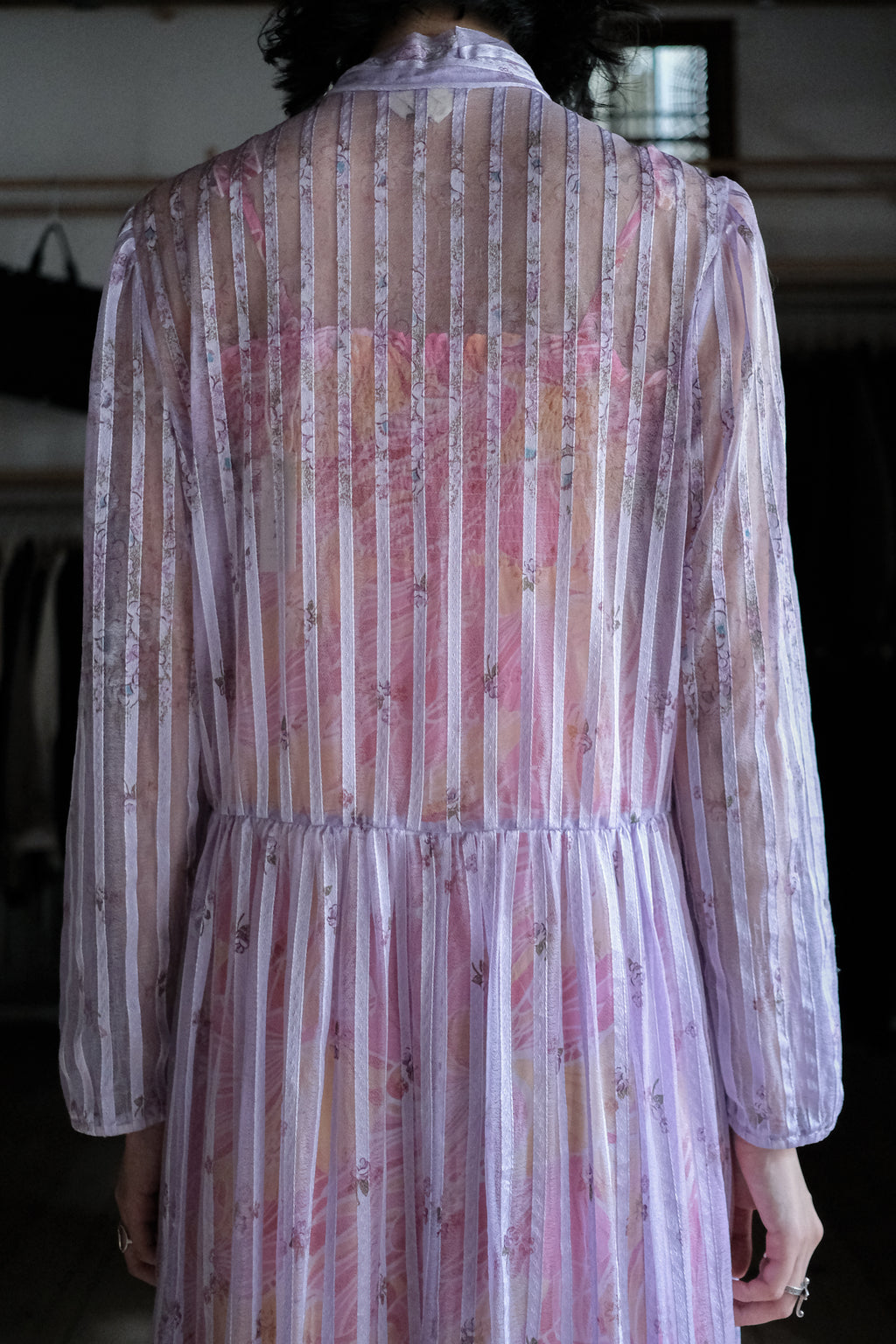 Vintage Mexican Oaxana Embroidered Dress