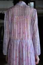 Vintage Mexican Oaxana Embroidered Dress