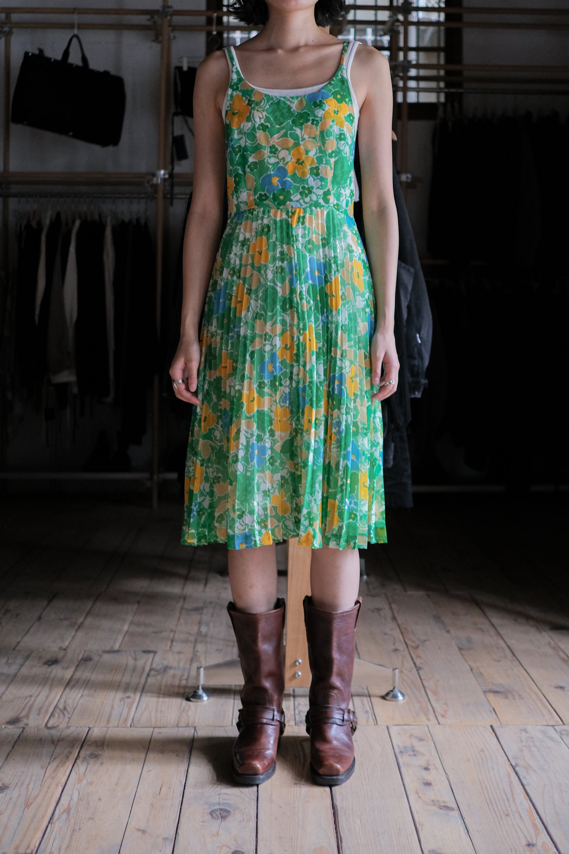 Vintage Mexican Oaxana Embroidered Dress