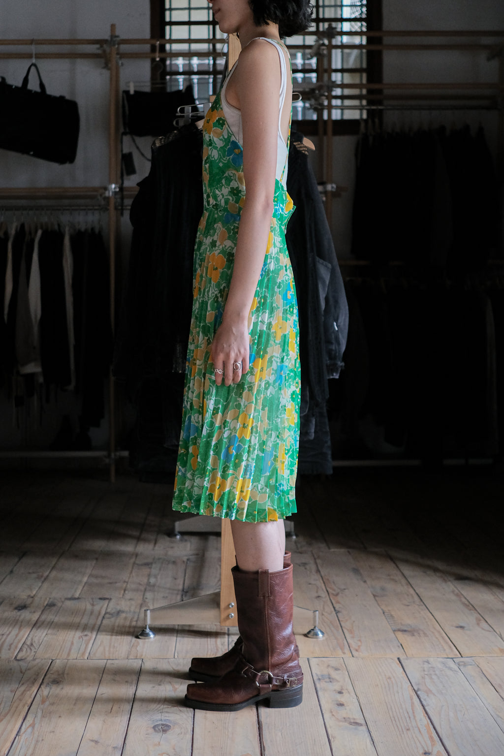 Vintage Mexican Oaxana Embroidered Dress