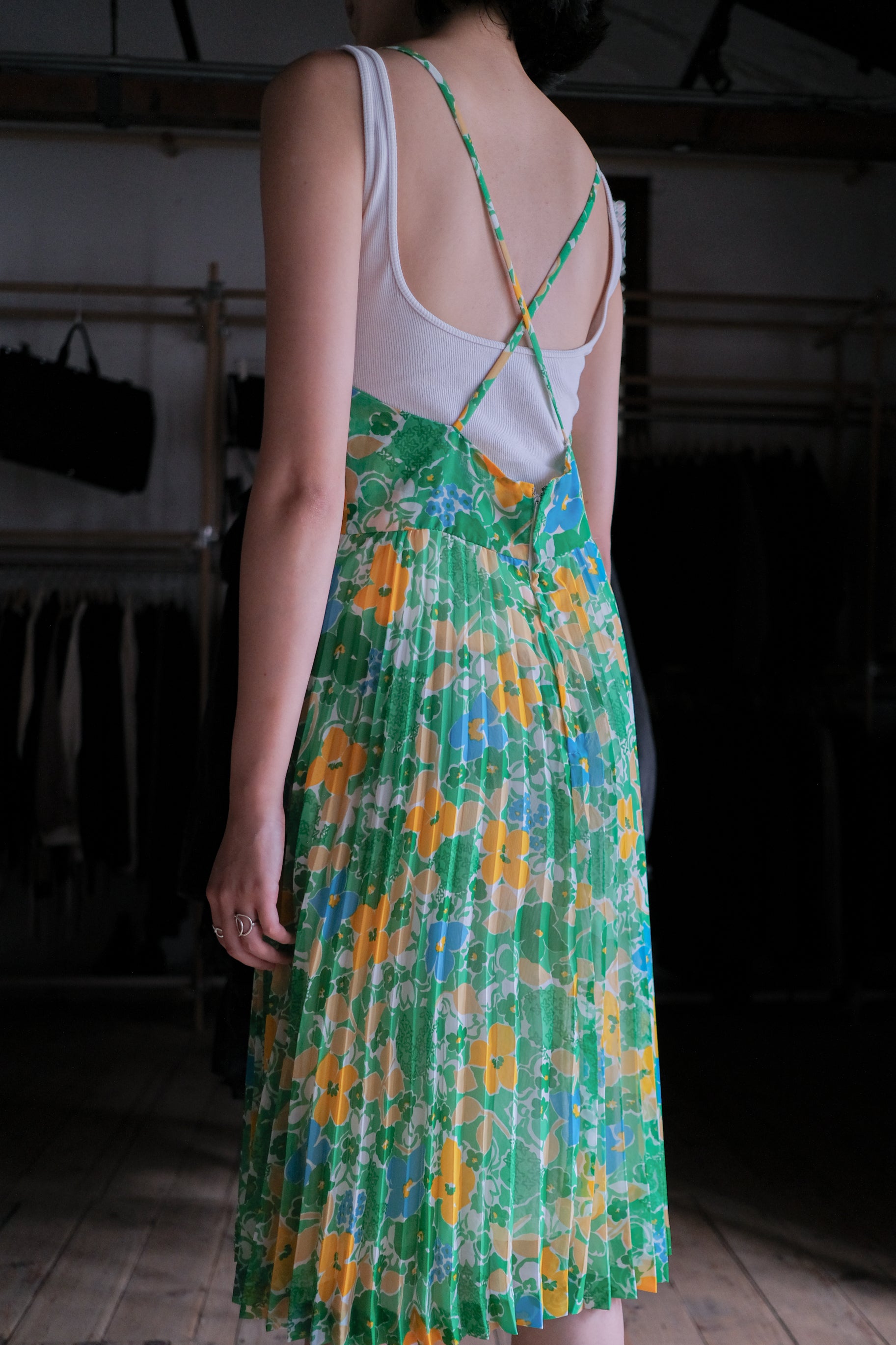 Vintage Mexican Oaxana Embroidered Dress