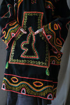 Vintage Mexican Oaxana Embroidered Dress
