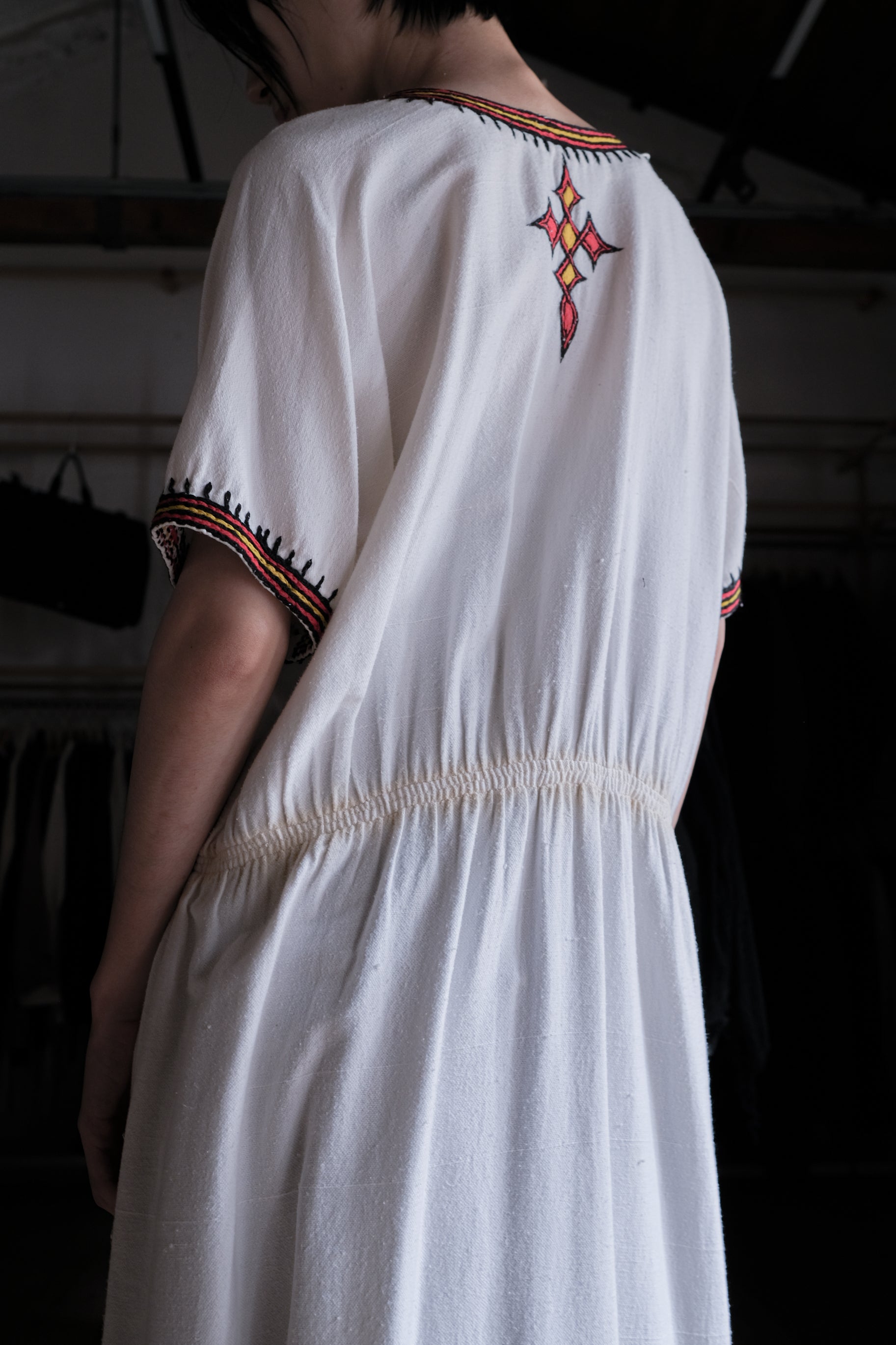 Ethiopian Kemis Kaftan / 衣索比亞傳統刺繡長袍