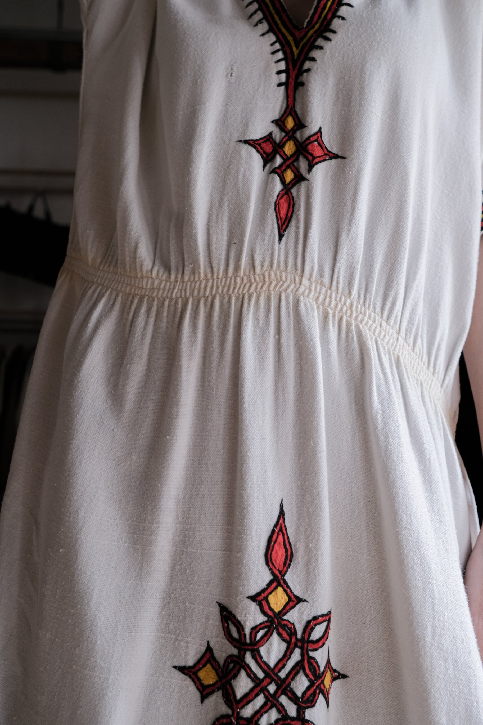 Ethiopian Kemis Kaftan / 衣索比亞傳統刺繡長袍