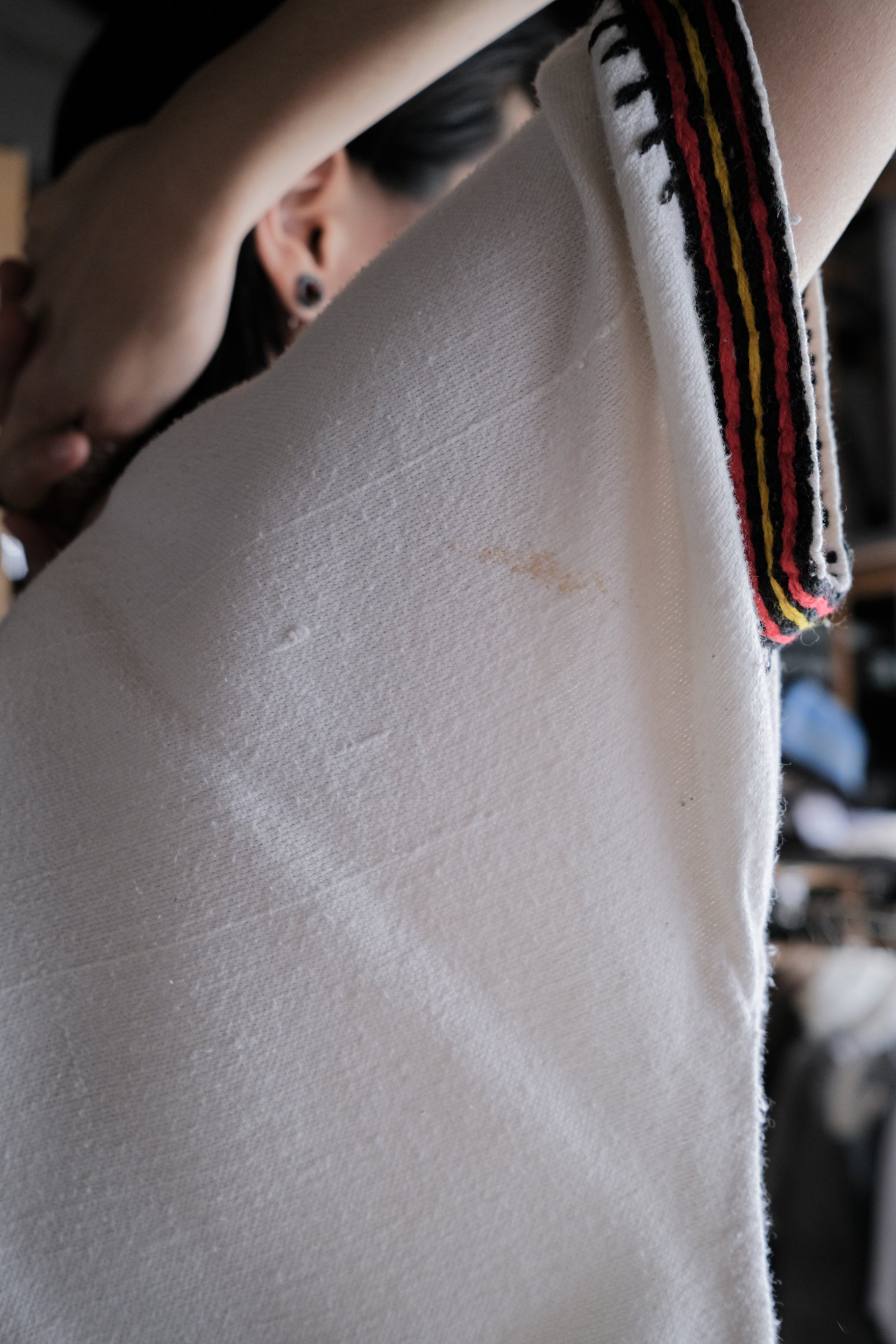 Ethiopian Kemis Kaftan / 衣索比亞傳統刺繡長袍