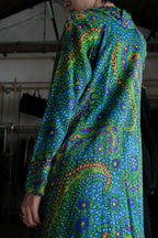 Vintage Mexican Oaxana Embroidered Dress