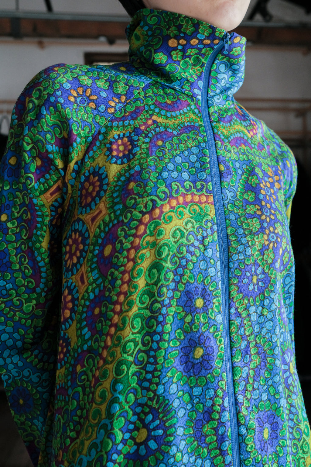 Vintage Mexican Oaxana Embroidered Dress