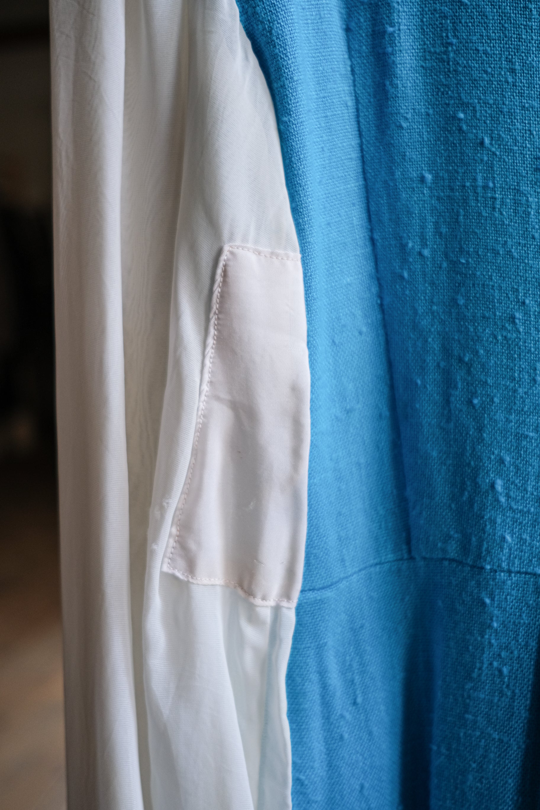 1970's Europe Embroidered Prairie Dress / 歐洲古著刺繡洋裝