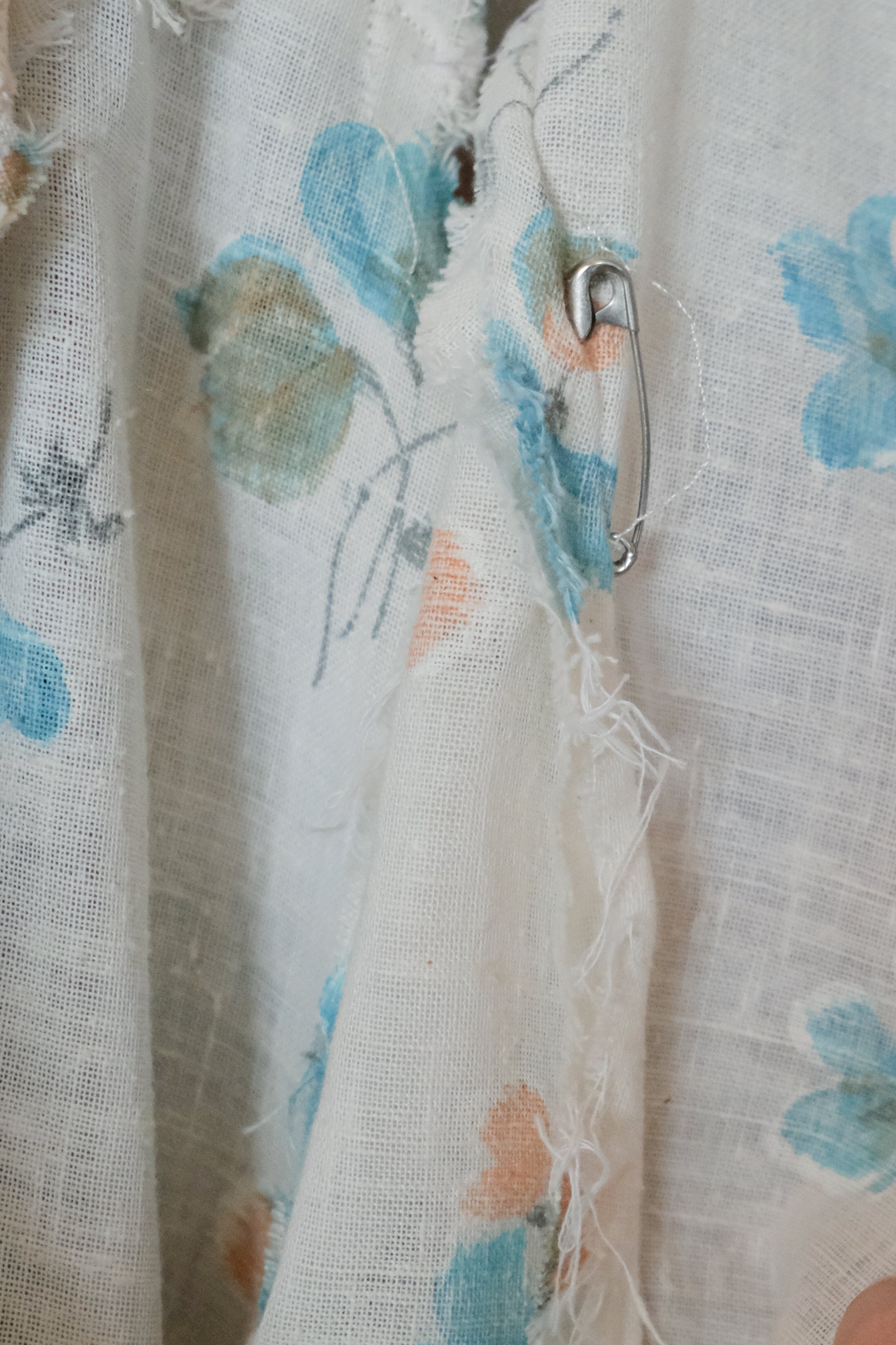 1970's Vintage Gunne Sax Style Floral Prairie Maxi Dress / 古著碎花草原風長洋裝