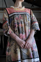 Vintage Animal Safari Graphic Print Muumuu Dress / 古著叢林萬獸印花穆穆洋裝