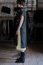 Vintage Mexican Oaxana Embroidered Dress