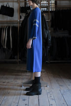1970's Greek Yannis G. Nikou Hand Woven Kaftan / 希臘古著手工織纹圖騰長袍