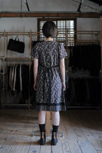 Vintage Shawn Originals Floral Square Neck Dress / 古著方領碎花洋裝