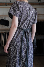 Vintage Shawn Originals Floral Square Neck Dress / 古著方領碎花洋裝