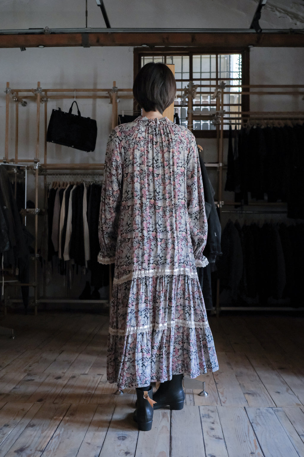 Vintage Mexican Oaxana Embroidered Dress
