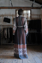 Vintage Mexican Oaxana Embroidered Dress