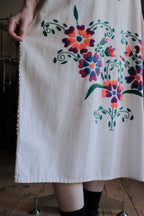 Vintage Hand Embroidered Mexican Huipil Dress / 墨西哥古著刺繡罩衫
