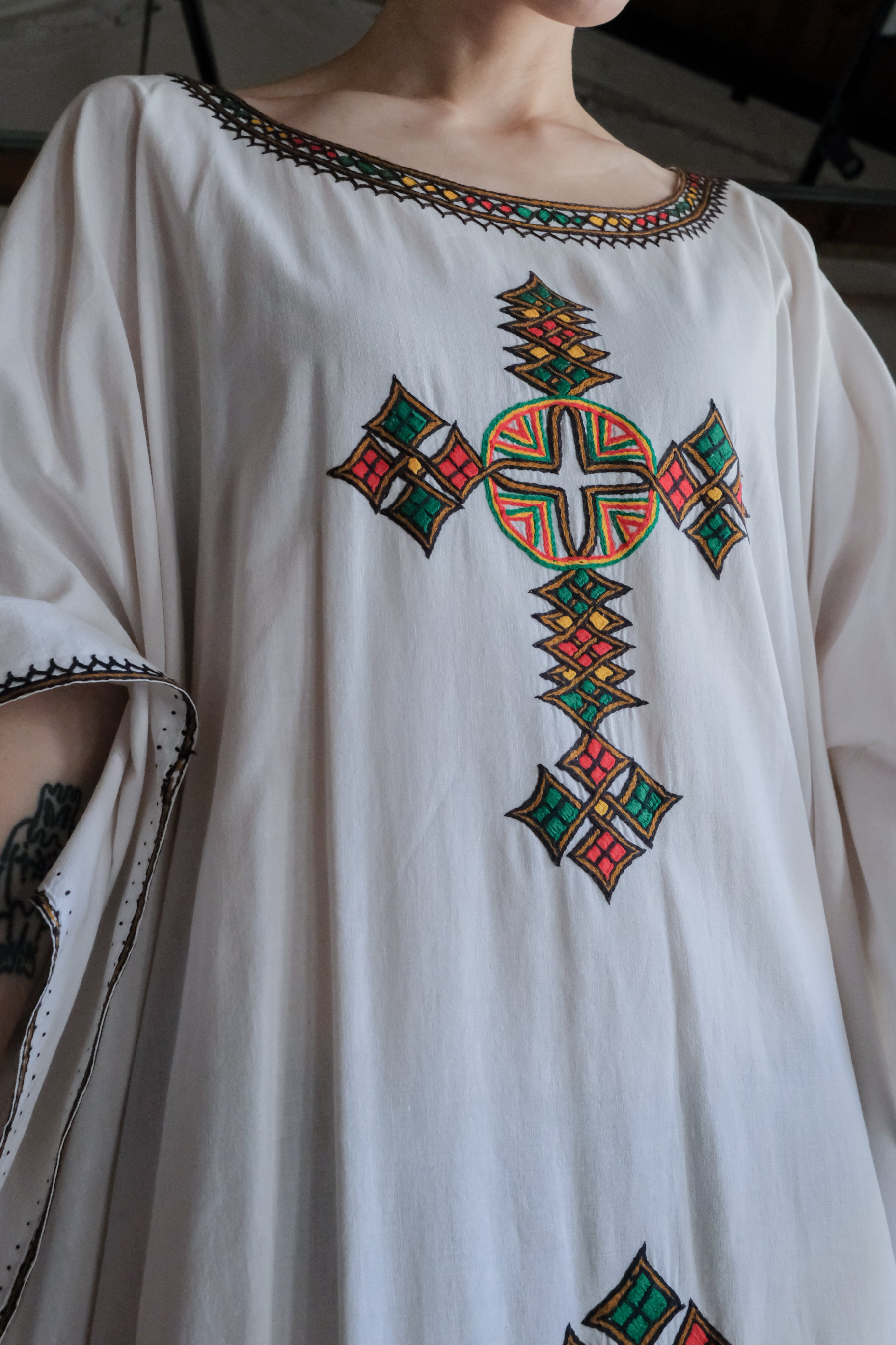 Ethiopian Habesha Embroidered Kaftan / 衣索比亞傳統刺繡長袍