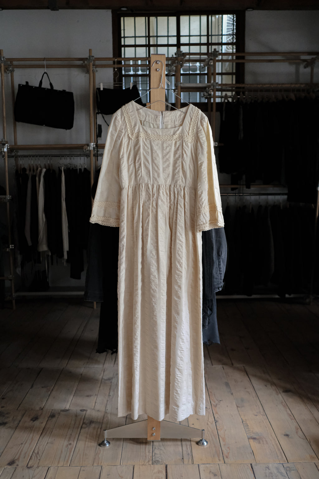 Vintage Mexican Oaxana Embroidered Dress