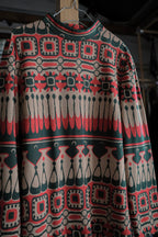 1970's Space Age Retro Style Knitted Dress / 古著普普風針織洋裝