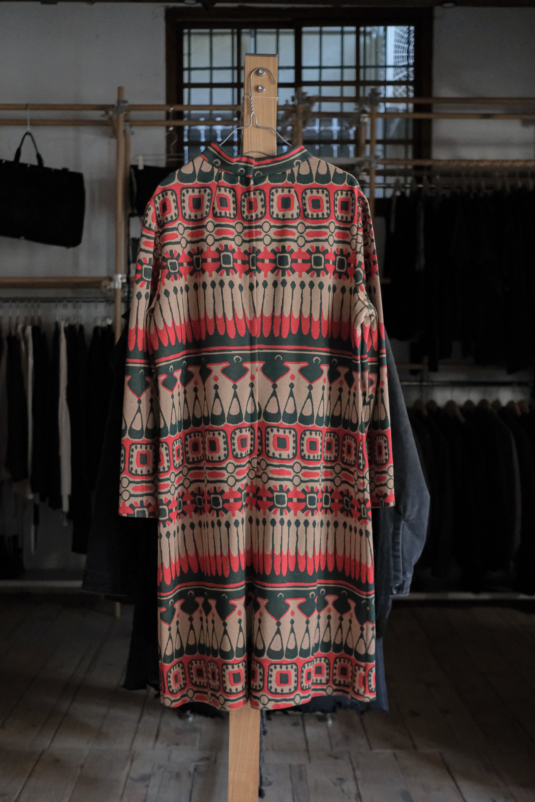 1970's Space Age Retro Style Knitted Dress / 古著普普風針織洋裝