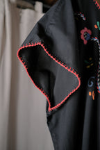 1970's Ecuadorian Hand-Embroidered Kaftan / 厄瓜多古著手工刺繡長袍