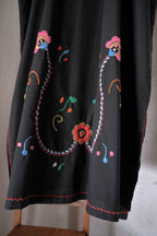 1970's Ecuadorian Hand-Embroidered Kaftan / 厄瓜多古著手工刺繡長袍
