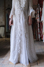 Vintage Mexican Oaxana Embroidered Dress