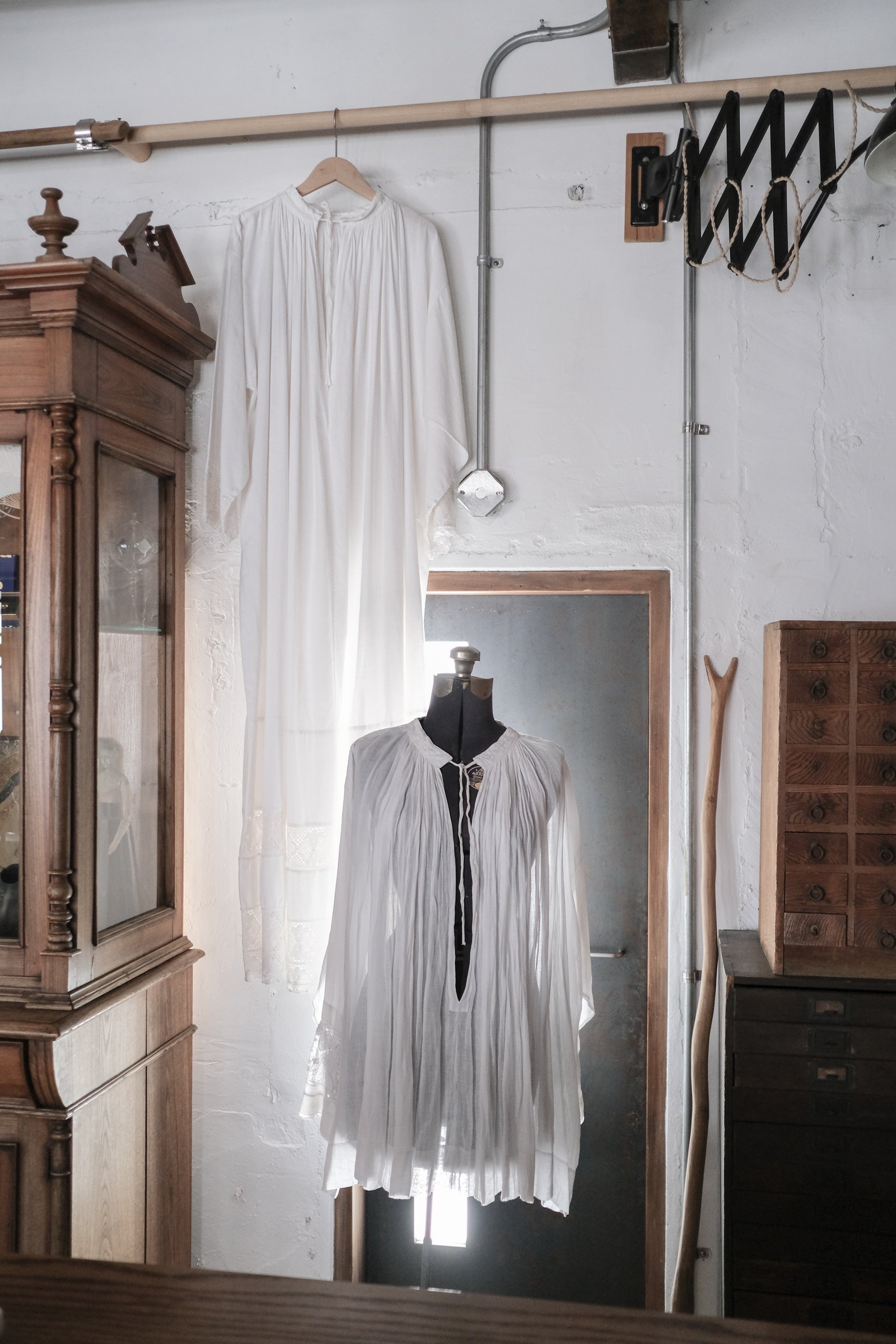 Early 20th C. French Church Smock / 法國古著牧師罩衫