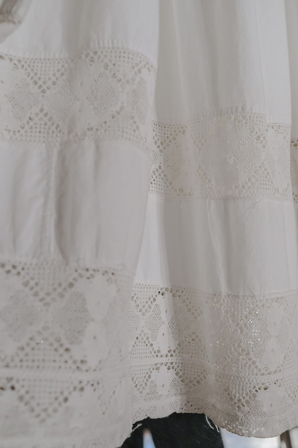 Early 20th C. French Church Smock / 法國古著牧師罩衫