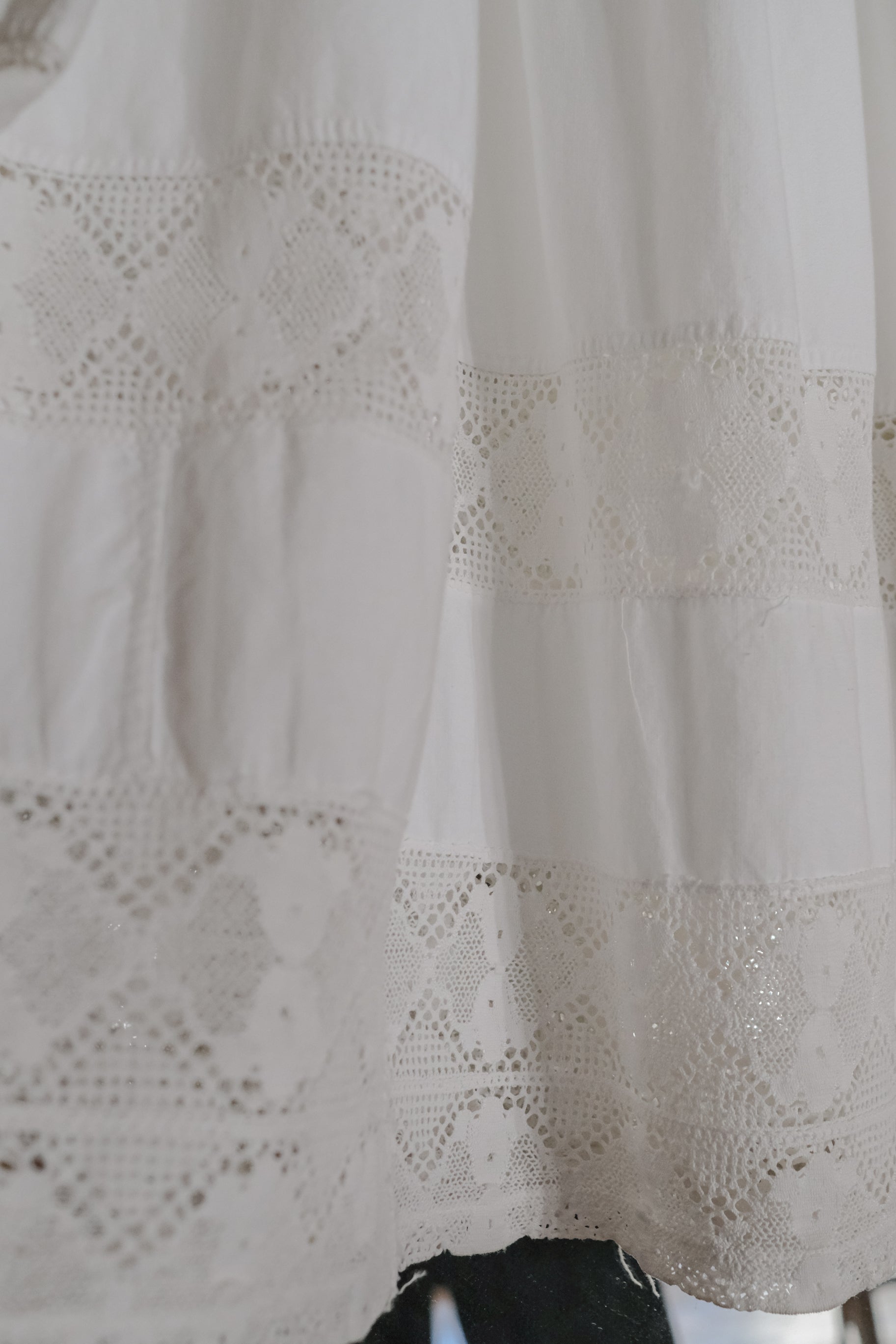 Early 20th C. French Church Smock / 法國古著牧師罩衫